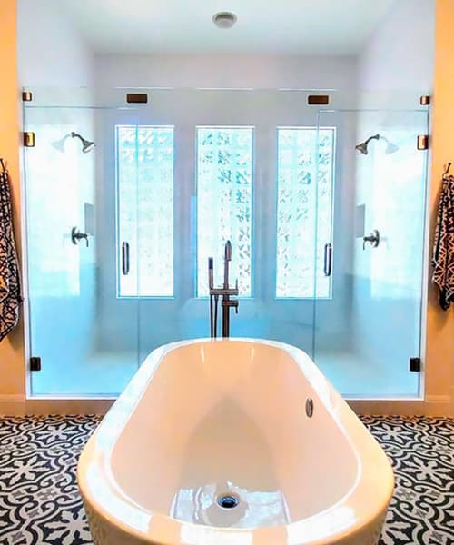Service Box Custom Shower Glass