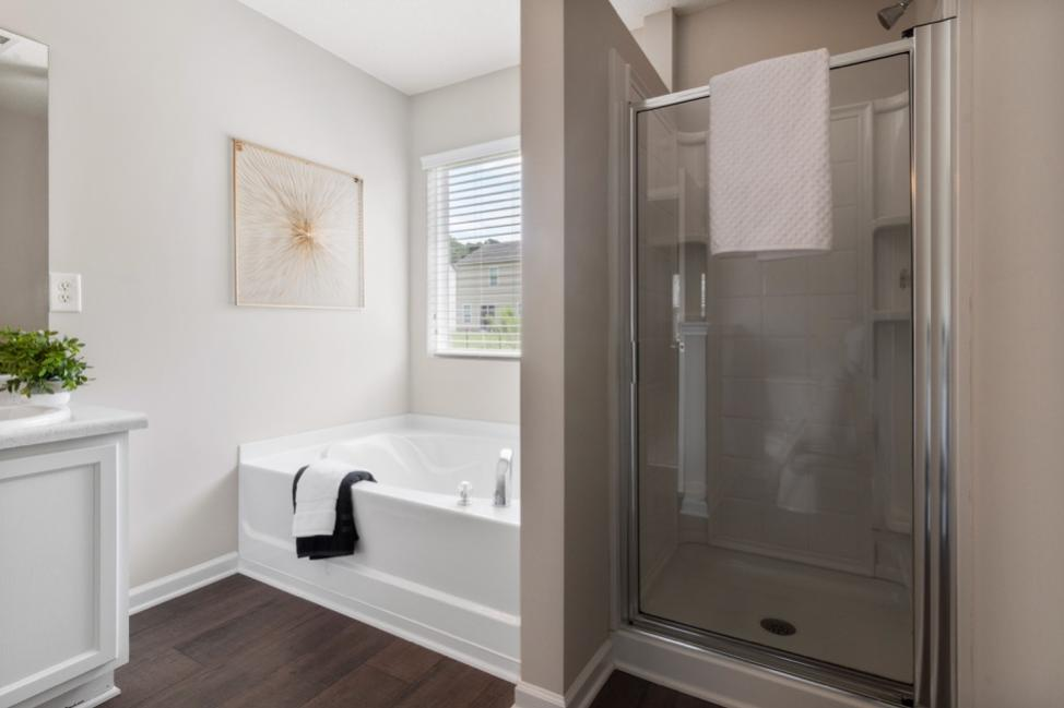 Custom Shower Door installation, Austin