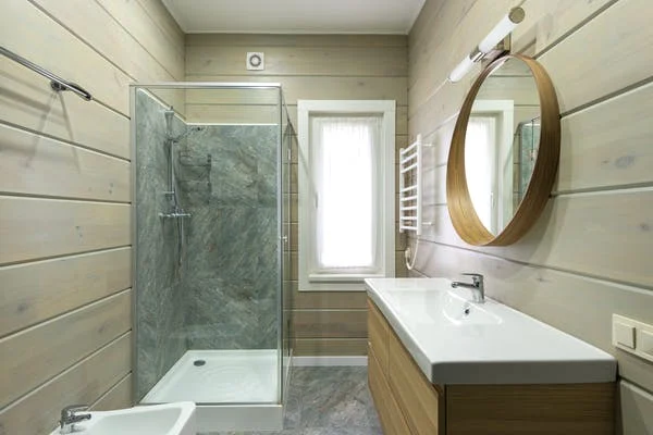 a shower cabin