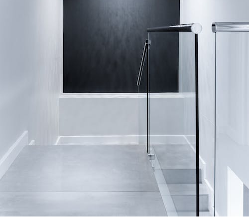 Frameless glass panel