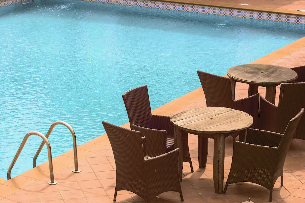Poolside lounge